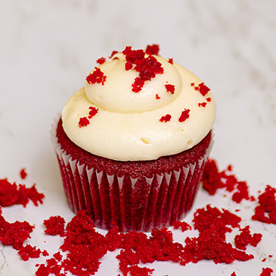 Red Velvety Cupcake