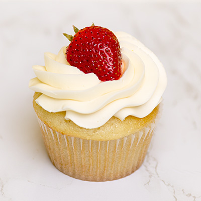 Strawberry Fields Cupcake