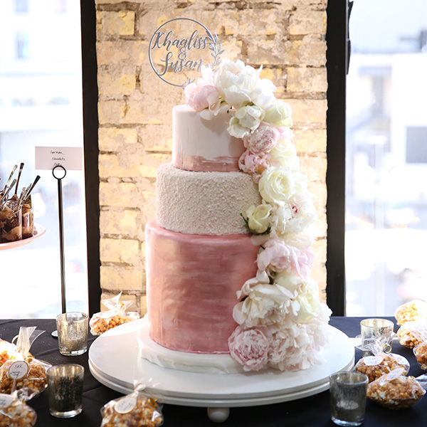 Susan-and-Khaaliss_cake Celebration & Wedding Cakes