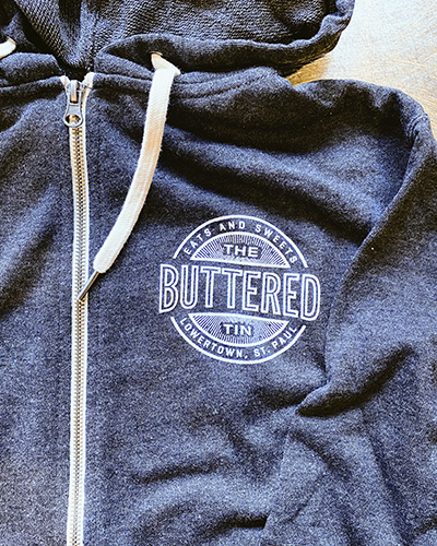 The Buttered Tin Sweatshirt Swag
